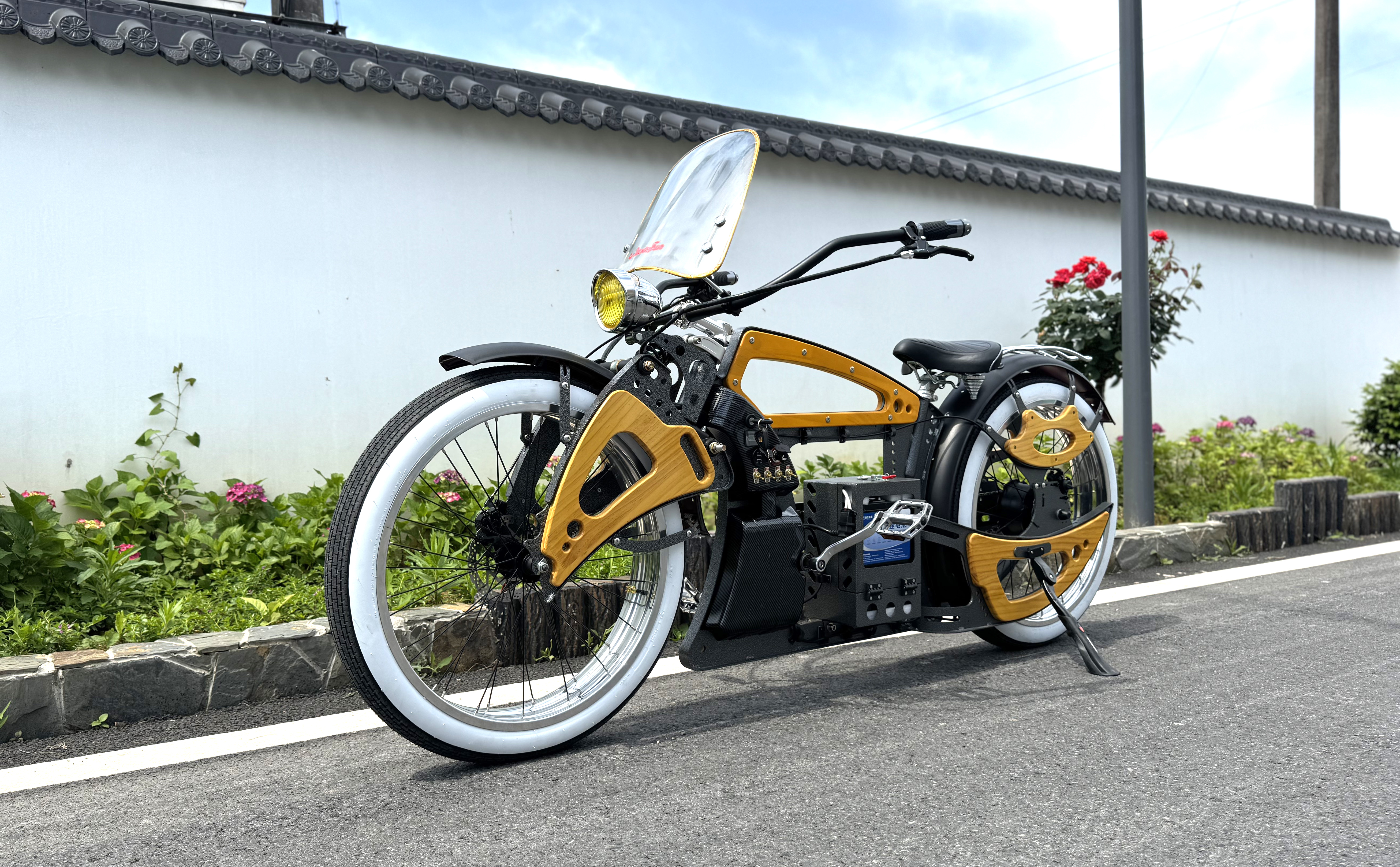 Steam Punk Ebike Bumblebee Hammertone 